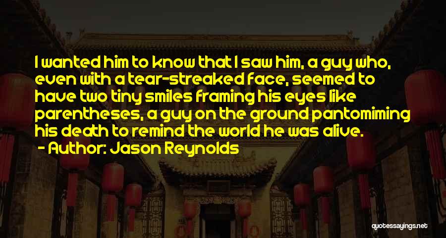 Greek Pottery Quotes By Jason Reynolds