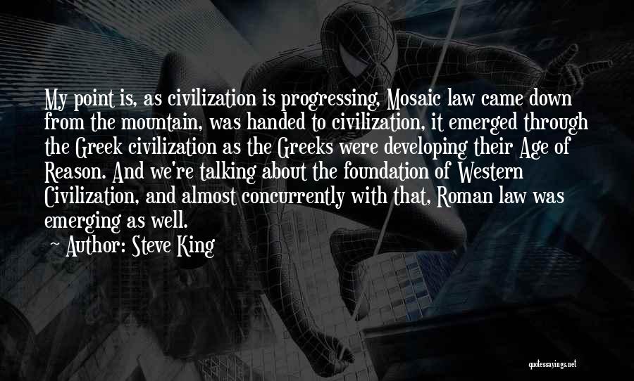 Greek Roman Quotes By Steve King