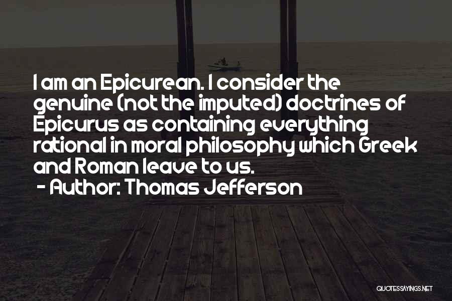 Greek Roman Quotes By Thomas Jefferson