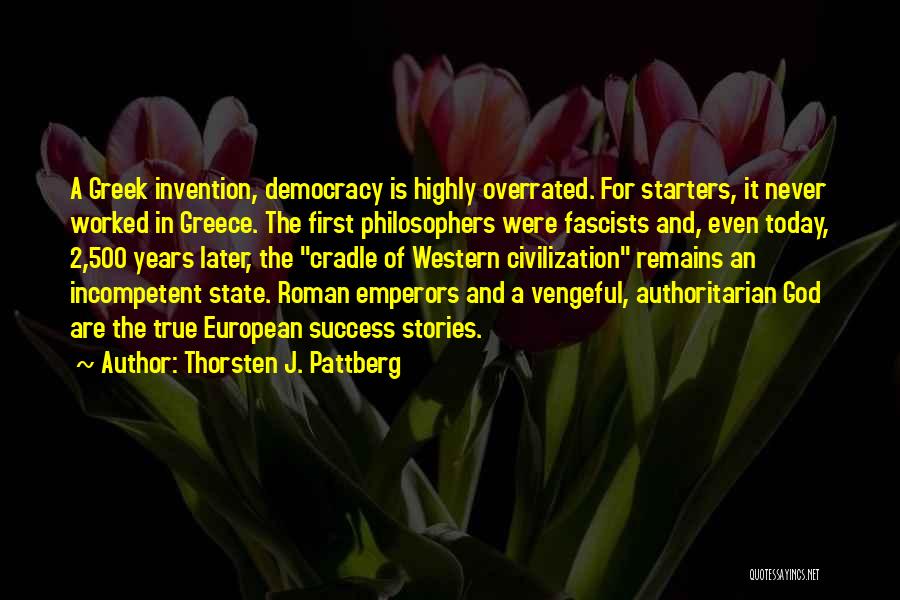 Greek Roman Quotes By Thorsten J. Pattberg