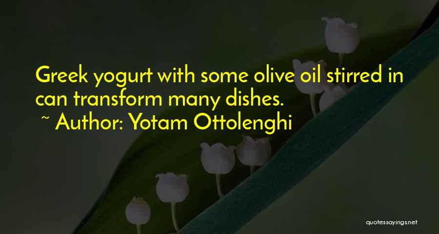 Greek Yogurt Quotes By Yotam Ottolenghi