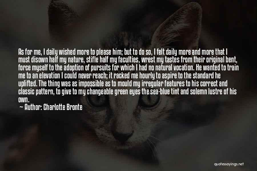 Green And Nature Quotes By Charlotte Bronte