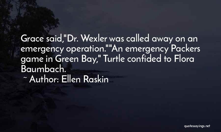 Green Bay Quotes By Ellen Raskin