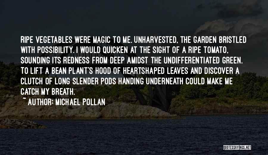 Green Bean Quotes By Michael Pollan