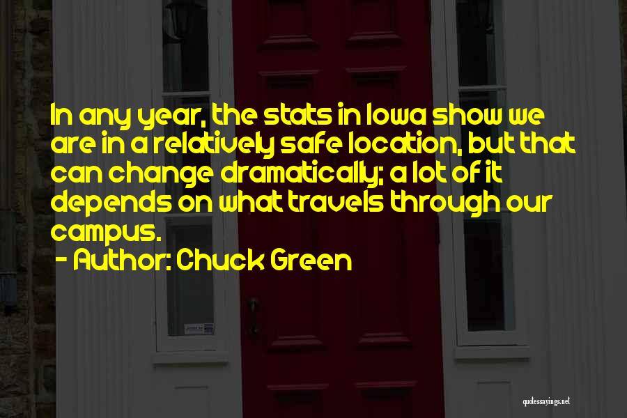 Green Campus Quotes By Chuck Green
