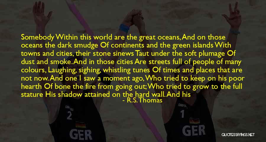 Green Cities Quotes By R.S. Thomas Green Cities Quotes By R.S. Thomas