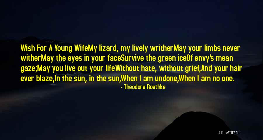 Green Envy Quotes By Theodore Roethke Green Envy Quotes By Theodore Roethke
