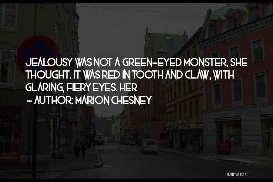 Green Eyed Quotes By Marion Chesney