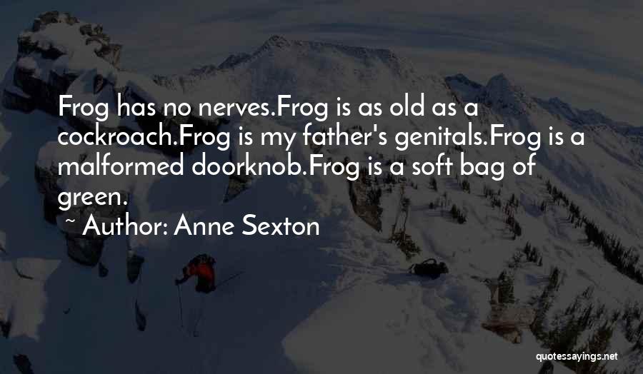 Green Frog Quotes By Anne Sexton