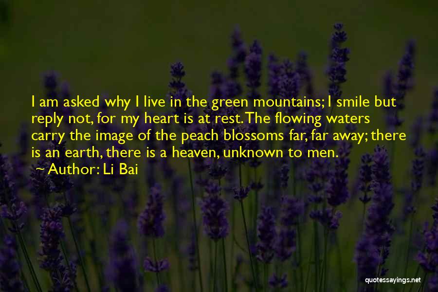 Green Heart Quotes By Li Bai