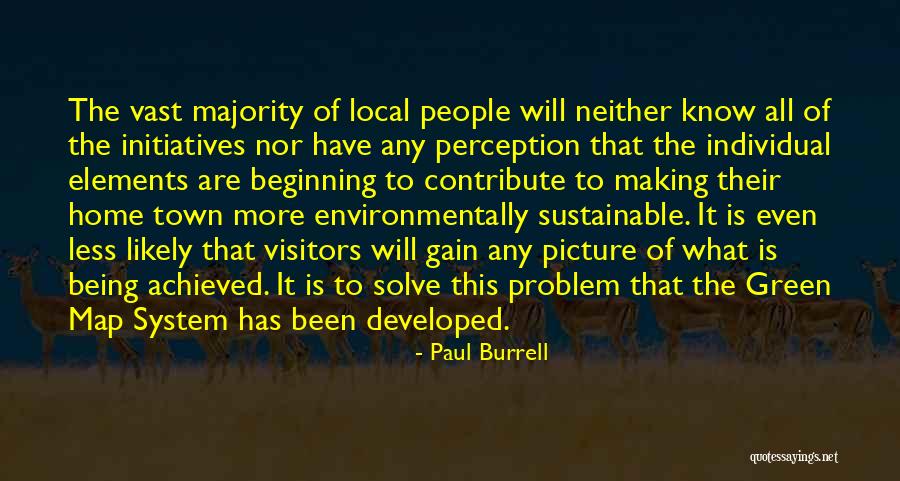 Green Initiatives Quotes By Paul Burrell