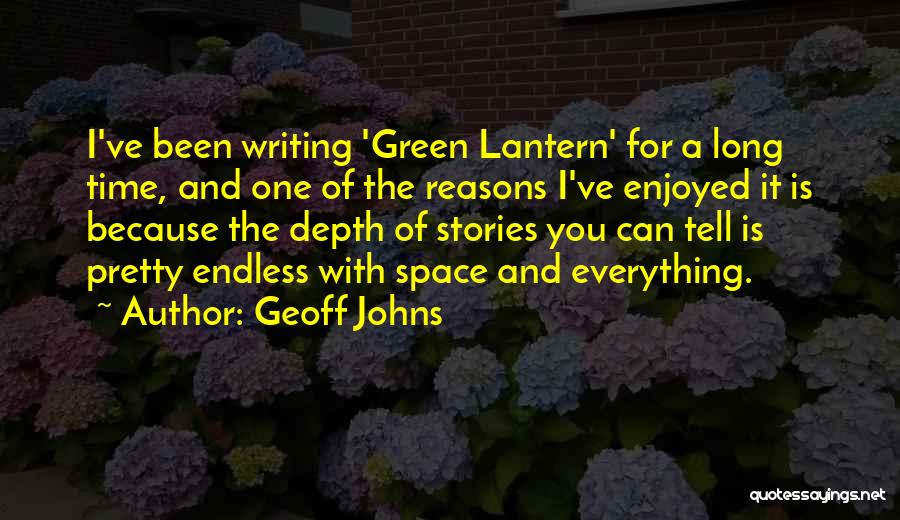 Green Lantern Quotes By Geoff Johns