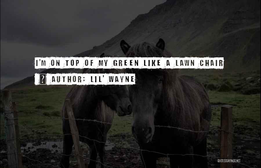 Green Lawn Quotes By Lil' Wayne
