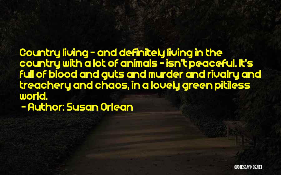 Green Living Quotes By Susan Orlean