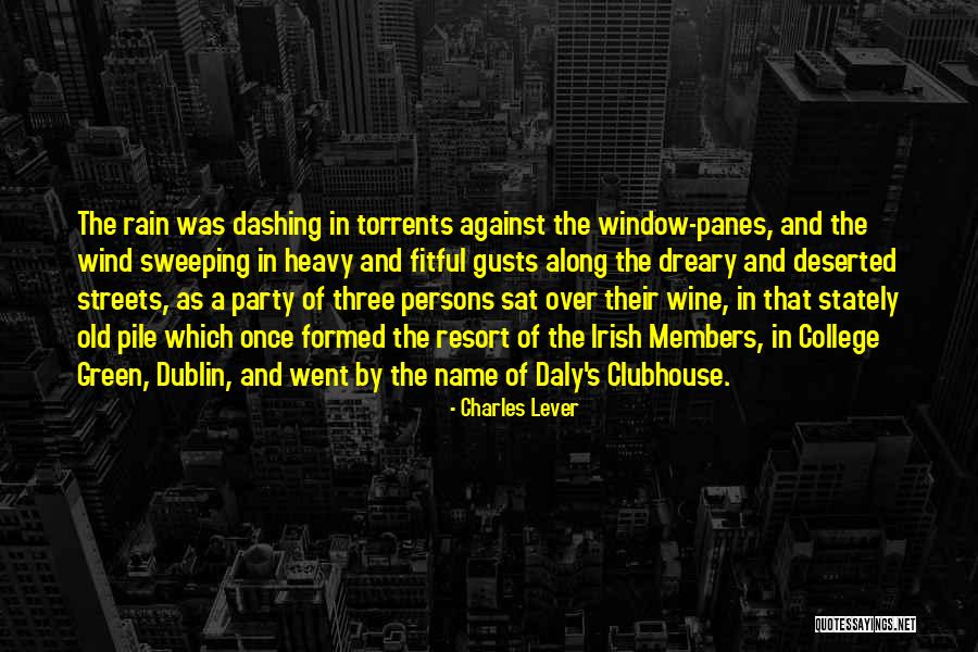 Green Party Quotes By Charles Lever Green Party Quotes By Charles Lever