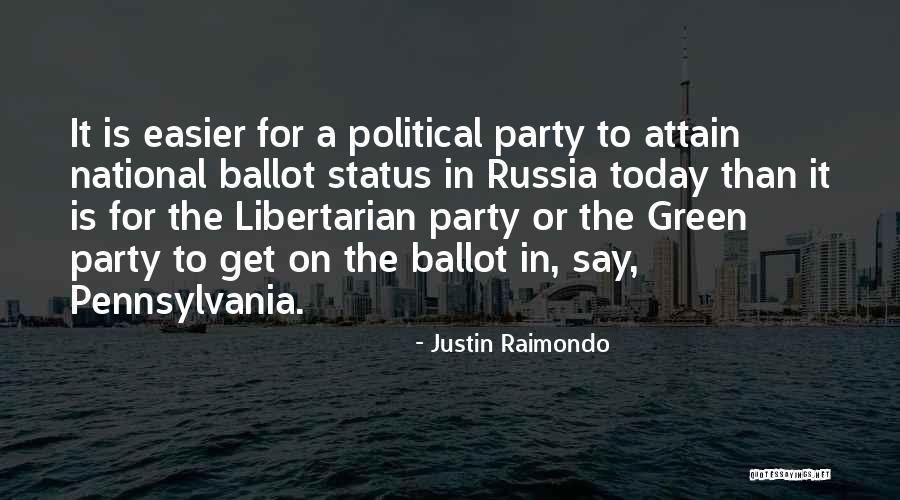 Green Party Quotes By Justin Raimondo Green Party Quotes By Justin Raimondo