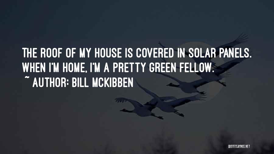 Green Roof Quotes By Bill McKibben