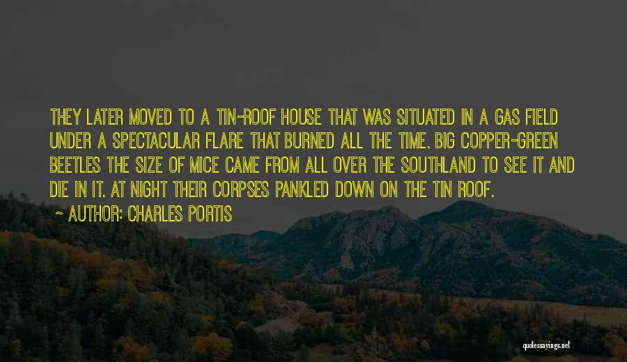 Green Roof Quotes By Charles Portis