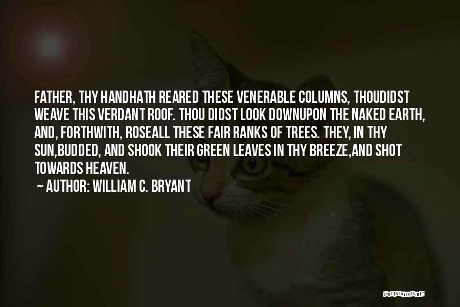 Green Roof Quotes By William C. Bryant