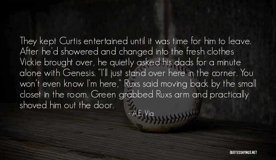 Green Room Quotes By A.E. Via Green Room Quotes By A.E. Via