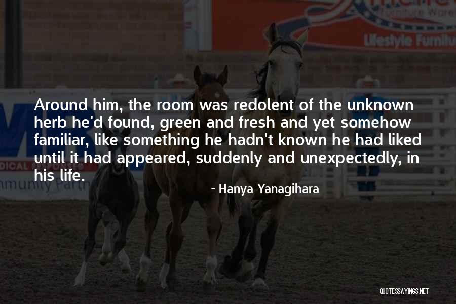 Green Room Quotes By Hanya Yanagihara