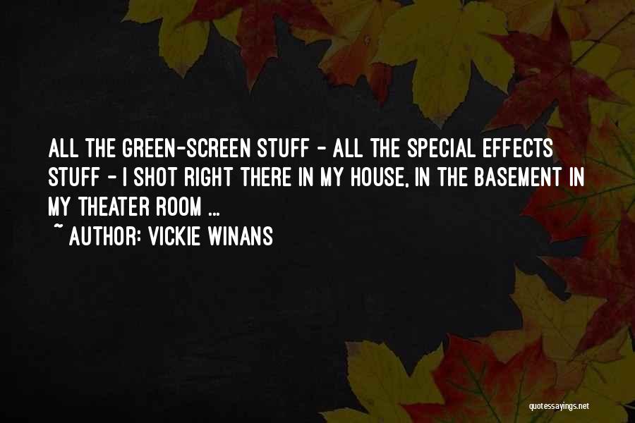Green Room Quotes By Vickie Winans