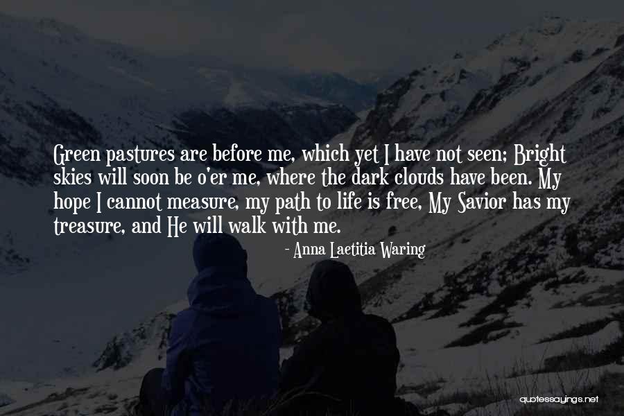 Green Sky Quotes By Anna Laetitia Waring Green Sky Quotes By Anna Laetitia Waring
