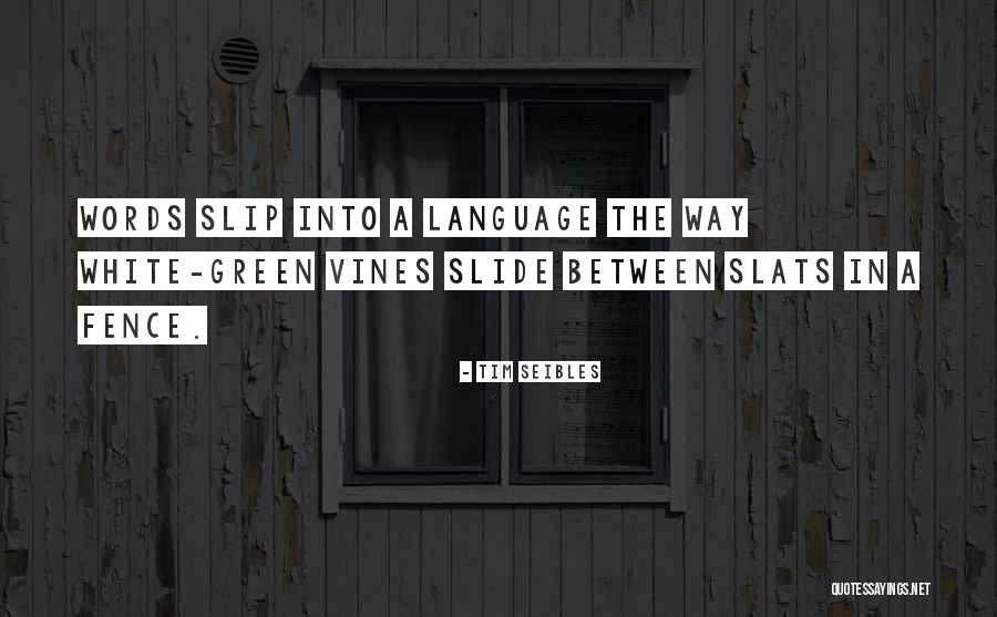 Green Slip Quotes By Tim Seibles