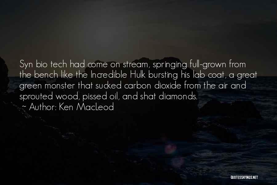 Green Tech Quotes By Ken MacLeod