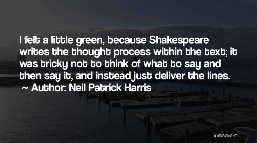 Green Text Quotes By Neil Patrick Harris