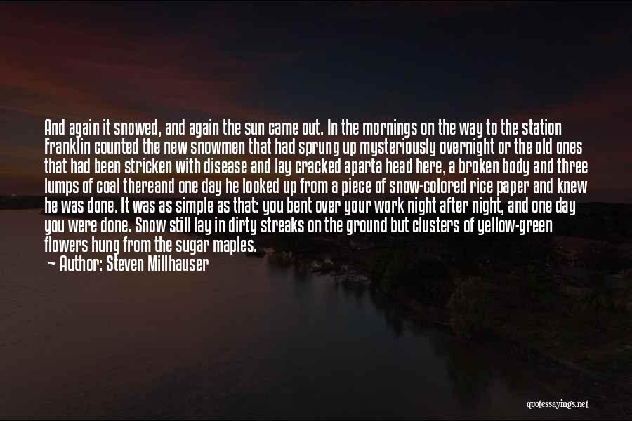 Green Way Of Life Quotes By Steven Millhauser