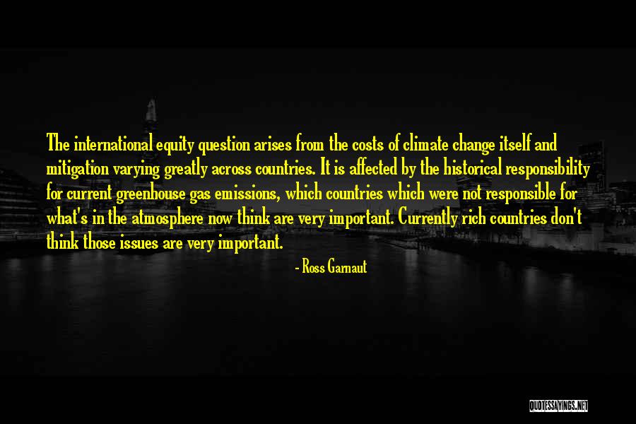 Greenhouse Gas Emissions Quotes By Ross Garnaut