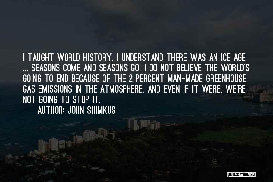 Greenhouse Gas Quotes By John Shimkus