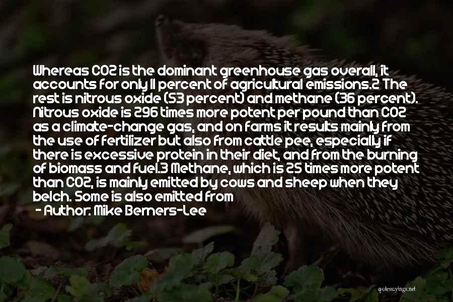Greenhouse Gas Quotes By Mike Berners-Lee