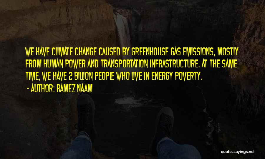 Greenhouse Gas Quotes By Ramez Naam