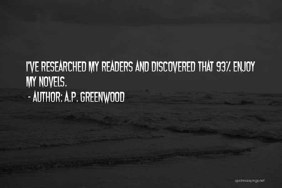 Greenwood Quotes By A.P. Greenwood