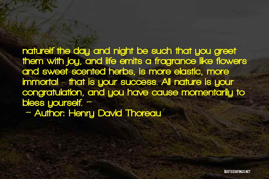 Greet Each Day Quotes By Henry David Thoreau