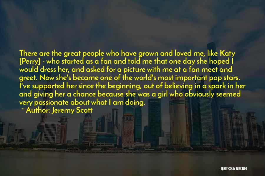 Greet Her Quotes By Jeremy Scott