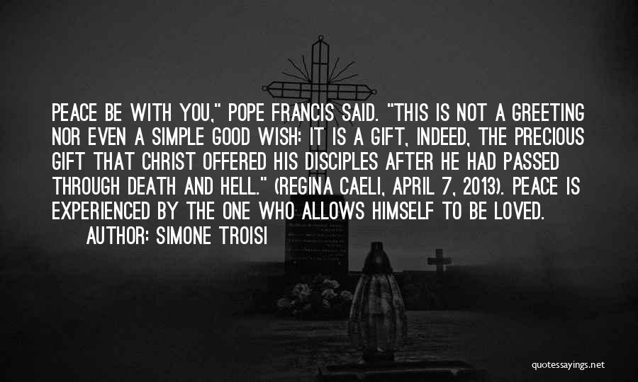 Greeting Death Quotes By Simone Troisi