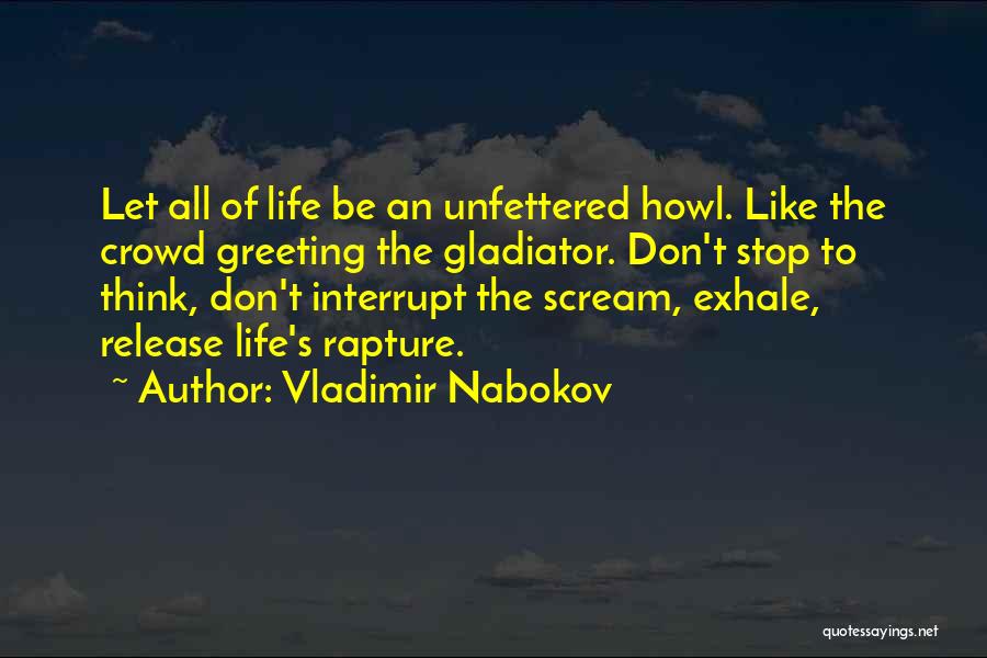 Greeting Someone Quotes By Vladimir Nabokov Greeting Someone Quotes By Vladimir Nabokov