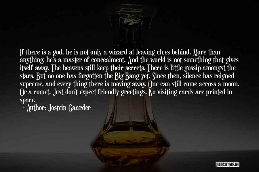 Greetings Quotes By Jostein Gaarder