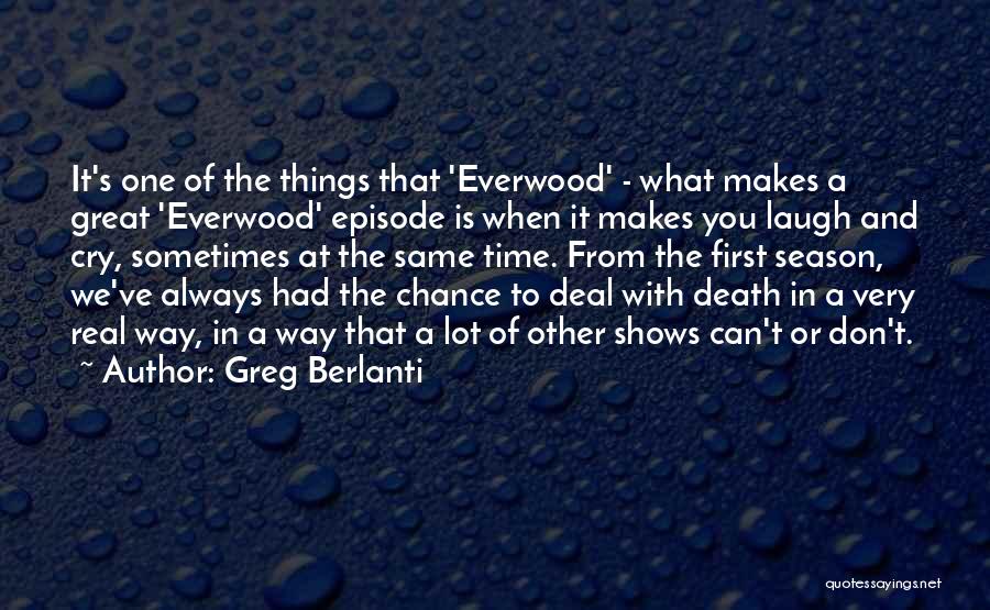 Greg Berlanti Quotes 2054472