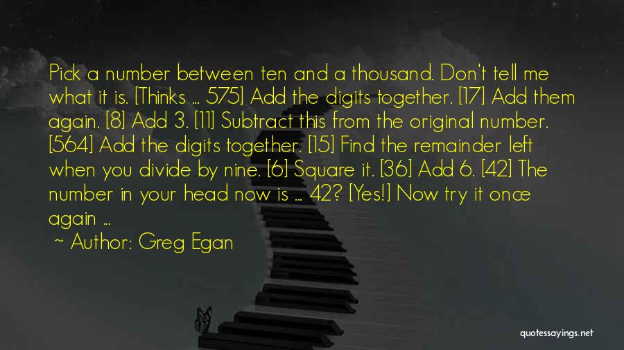 Greg Egan Quotes 666573