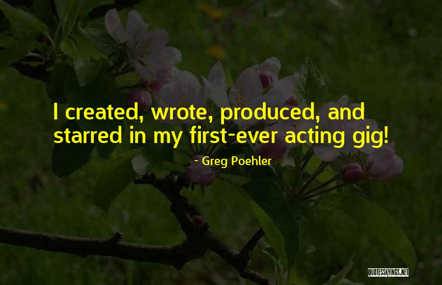 Greg Poehler Quotes 845452 Greg Poehler Quotes 845452