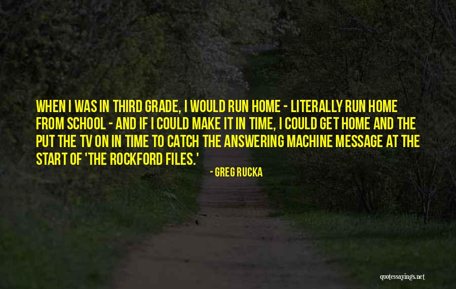 Greg Rucka Quotes 321809