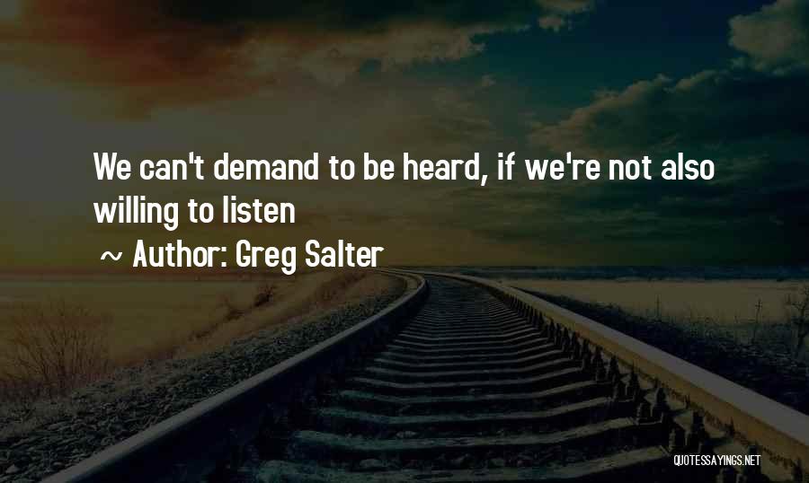 Greg Salter Quotes 1851757