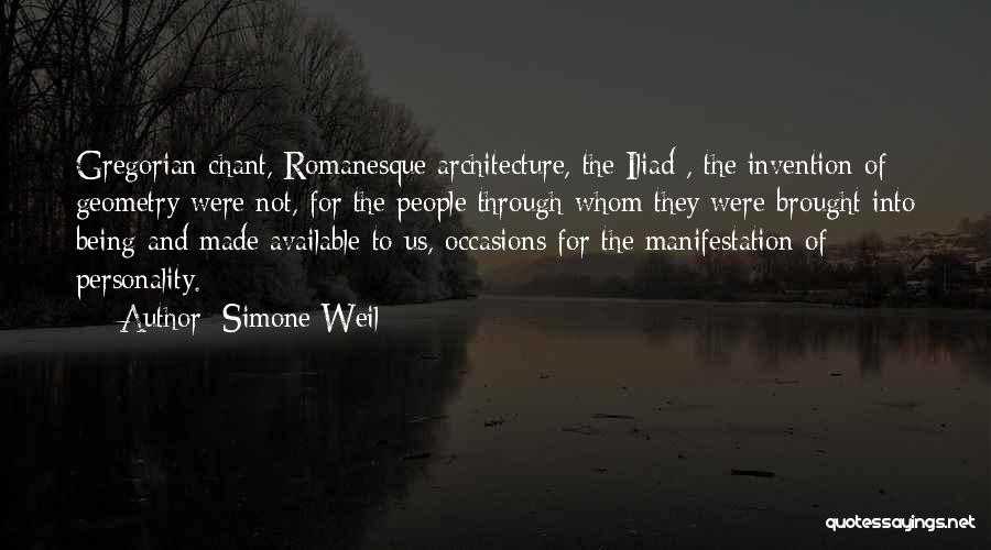 Gregorian Chant Quotes By Simone Weil