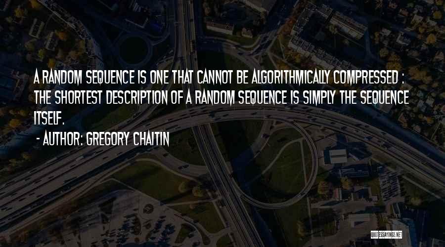 Gregory Chaitin Quotes 1731925