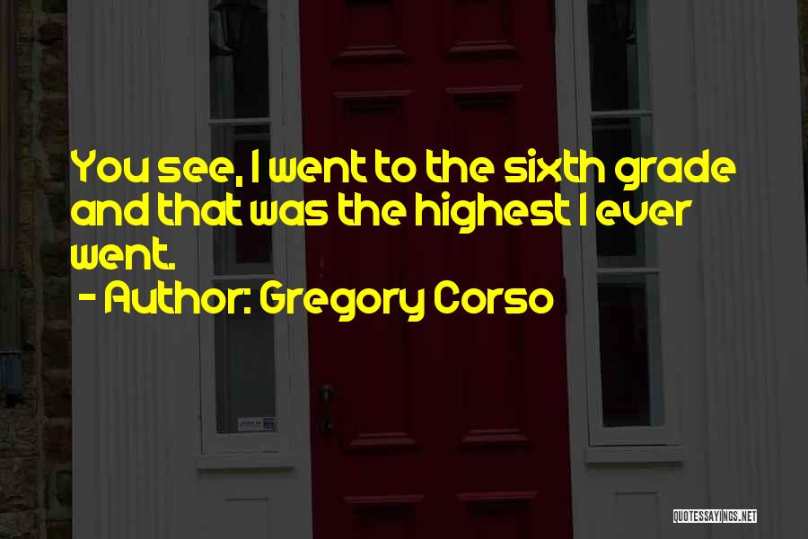 Gregory Corso Quotes 2096202