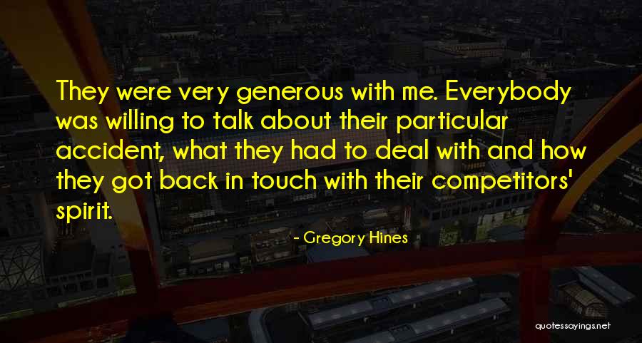 Gregory Hines Quotes 441295